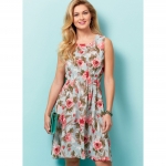 Выкройка: Misses` Dress, Butterick B6555 