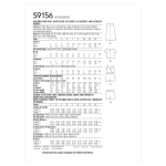 Laste ja tüdrukute topp, shortsid, kleit ja kombinesoon, Simplicity Pattern #S9156 