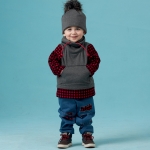 Toddlers` and Children`s Pants, knit Top and Hat, Sizes: 1/2-1-2-3, Simplicity Pattern #S8997 