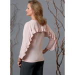 Выкройка: Misses` Top, Butterick B6591 