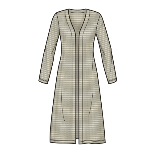 Naiste topid ja jakk lõikehäki võimalustega, suurused: XXS-XS-S-M-L-XL-XXL, Simplicity Pattern #S8992 