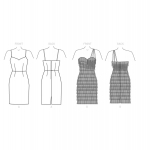 Ompelukaavat: Misses` Dress, Butterick B6627 