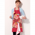 Naiste, tüdrukute ja 46 cm pikkuse nuku põlled, Kwik Sew K0229 