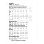 Naiste kleit, Simplicity Pattern #S9136 