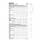 Ompelukaavat: Misses; Jacket, Sash, Dress, Top and Shorts, Butterick B6774 