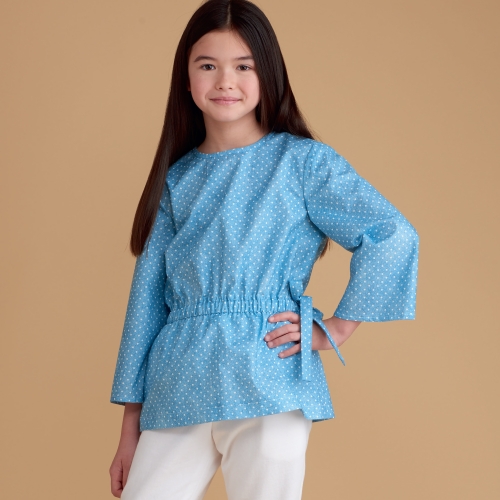 Laste ja tüdrukute riietus, Simplicity Pattern #S8965 