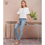 Naiste topid kahes pikkuses, Simplicity Pattern #8602 