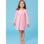 Выкройка: Girls` Top, Dress, Pants and 45 cm (18`) Doll Clothes, Kwik Sew K0250 
