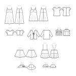 Simplicity lõikekomplekt 18` Doll Clothes, SS9566OS (One Size Only) 