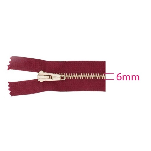 Open end Metal Zippers, Metal zip fasteners, 70cm 