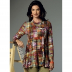 Выкройка: Misses` Tunic, Butterick B6136 