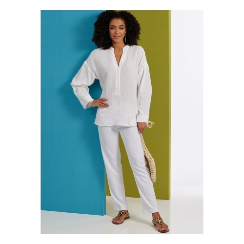 Lõikekomplekt BUTTERICK B6929 MISSES’ TOP AND TUNIC 