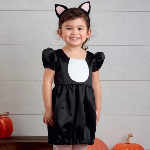 Valik mudilase Halloweeni kostüüme, suurused: 1 / 2-1-2-3-4, Simplicity Pattern #S 8976 