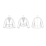 Simplicity lõikekomplekt S9831 CHILDREN`S AND GIRLS` JACKET IN TWO LENGTHS, SS9831 