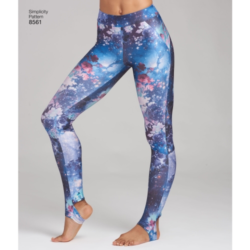 Naiste retuusid, suurused: AA (XS-S-M-L-XL), Simplicity Pattern #8561 