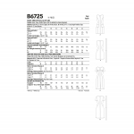Sewing Pattern: Misses` Dresses, Butterick B6725 