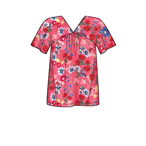 Naiste pluusid, Simplicity Pattern #S8949 