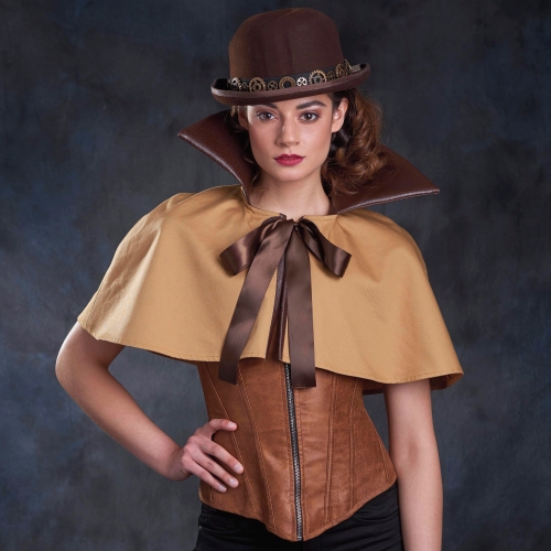 Misses` Cape with Tie Costumes, Sizes: S-M-L, Simplicity Pattern #S9008 