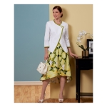 Simplicity Sewing Pattern Misses` Jacket and Skirts, SS9555 