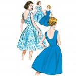 Выкройка: Misses`, sizes: Misses` Petite Dress, Butterick B5748 