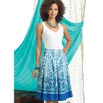 Выкройка: Misses` Pleated or Flared Skirts, Butterick B6744 