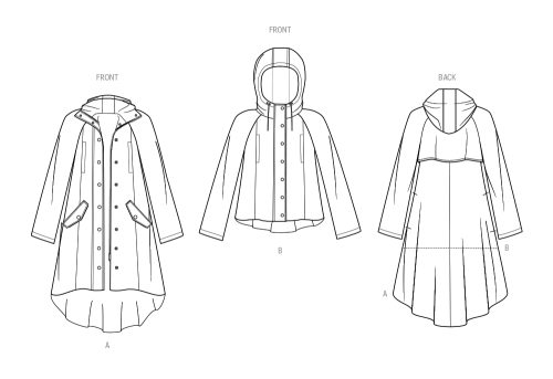 Simplicity lõikekomplekt S9713, naiste jakk kahes pikkuses, disainitud AMERICAN SEWING GUILD poolt 