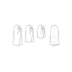 Simplicity lõikekomplekt Misses` Skirt, SS9607 