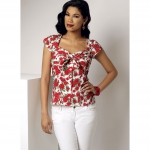 Выкройка: Misses` Blouse, Butterick B6217 