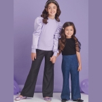Simplicity lõikekomplekt S9863 CHILDREN`S AND GIRLS` TOP AND PANTS, SS9863 