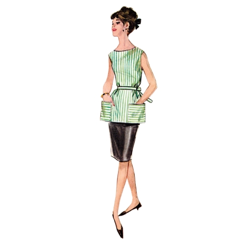 Simplicity lõikekomplekt S9906 MISSES` APRON IN TWO LENGTHS, SS9906A 