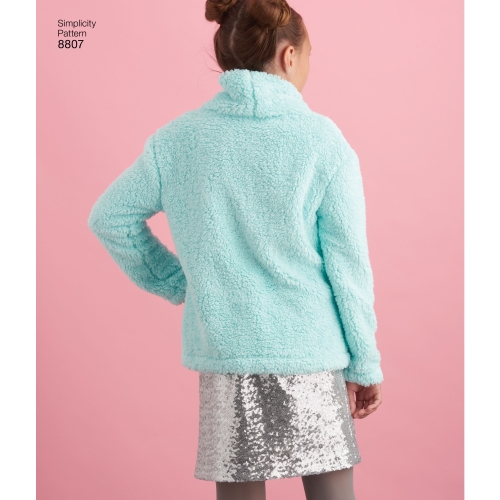 Laste ja tüdrukutes spordiriided, Simplicity Pattern #8807 