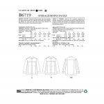 Ompelukaavat: Misses` Jacket, Butterick B6719A 