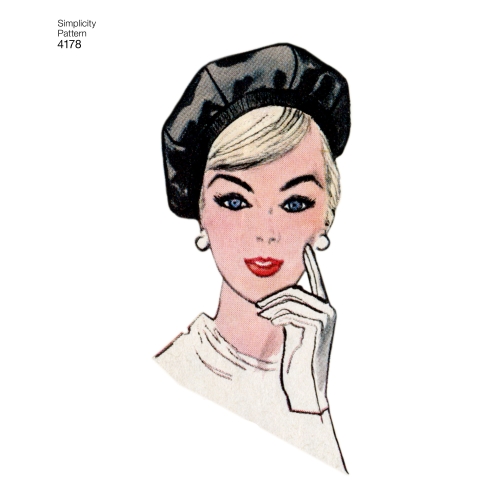 Naiste Vintage 60`ndate aksessuaarid Size: OS (ONE SIZE) Simplicity Pattern #4178 