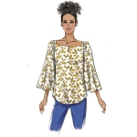 Выкройка: Misses` Top, Butterick B6711 
