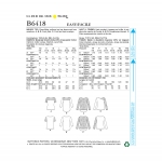 Ompelukaavat: Misses` knit, Lace-Detail Tops, Butterick B6418 