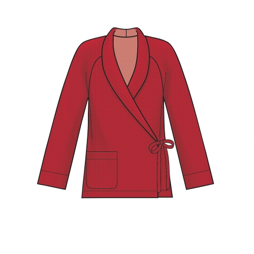 Naiste ja Petite-naiste raglaanõlgadega jakid, Simplicity Pattern #S8955 
