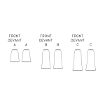 Выкройка: Misses` & Misses` Petite Bias A-Line Skirt, Butterick, B6799 
