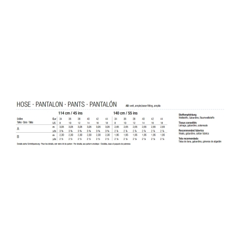 Выкройка Nr. 34-44, Burda Style Nr. 6286 