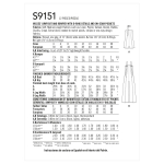 Naiste kombinesoon, Simplicity Pattern #S9151 