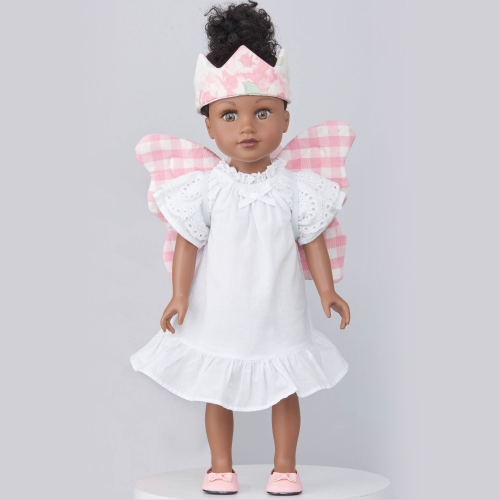 Simplicity Sewing Pattern CHILDREN`S WINGS IN SIZES S-M-L, CROWN, TOTE, BACKPACK AND WINGS AND CROWN FOR DOLL OR PLUSH ANIMALS BY LAURA ASHLEY, SS9765OS 