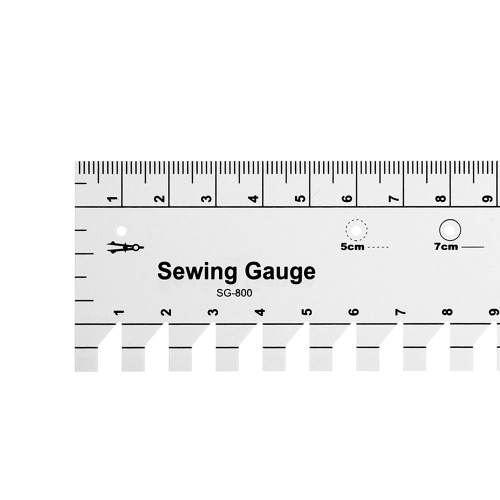 Линейка для разметки, 21см, SewMate SG-800 