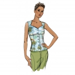 Выкройка: Misses` Blouse, Butterick B6217 
