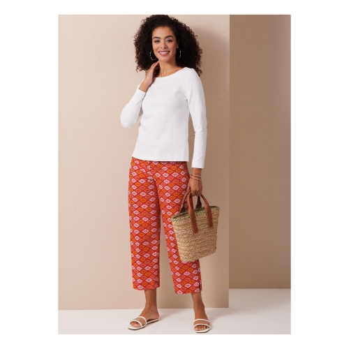 Lõikekomplekt BUTTERICK B6975 MISSES` JACKET, KNIT TOP AND DRESS, AND PANTS 