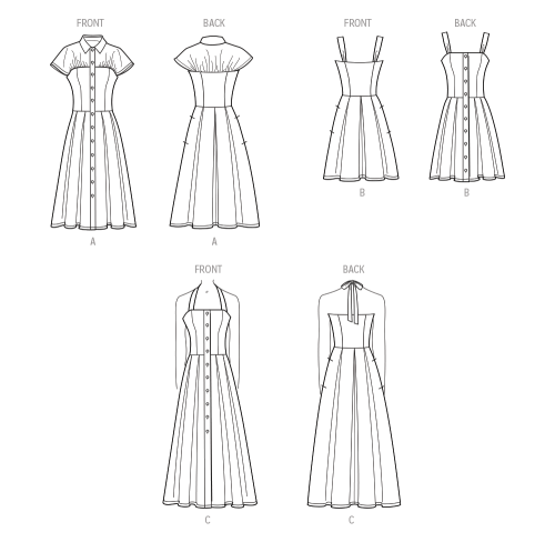 Simplicity lõikekomplekt S9742 MISSES` DRESSES, SS9742 