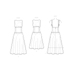 Simplicity Sewing Pattern Misses´ Dresses, A (6-8-10-12-14-16-18) S9543 
