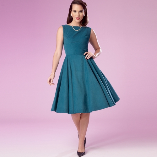 Simplicity lõikekomplekt S9286 MISSES FOLD-BACK DRESSES 
