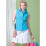 Выкройка: Misses`, sizes: Misses` Petite Button-Down Shirts, Butterick B6753 