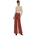 Выкройка: Misses`, sizes: Misses` Petite Pants, Sash & Belt, Butterick B6715 
