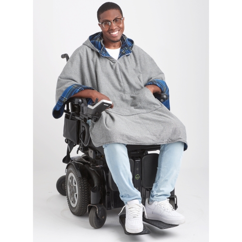 Simplicity lõikekomplekt S9671 PONCHO WITH DETACHABLE HOOD AND WHEELCHAIR BLANKET, SS9671A 