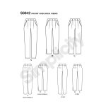 Misses` / Petite Amazing Fit Pants, Simplicity Pattern #S8842 